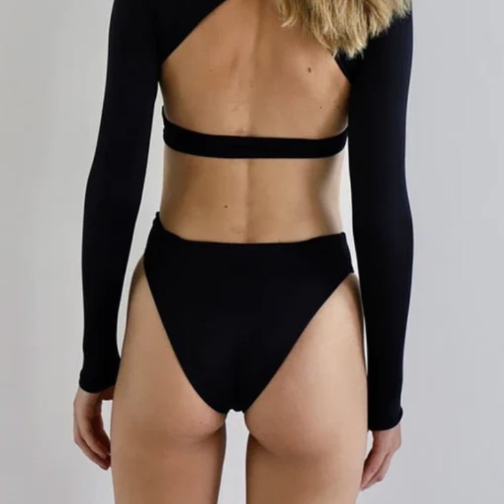 Tomoe High Waist Bikini Bottom